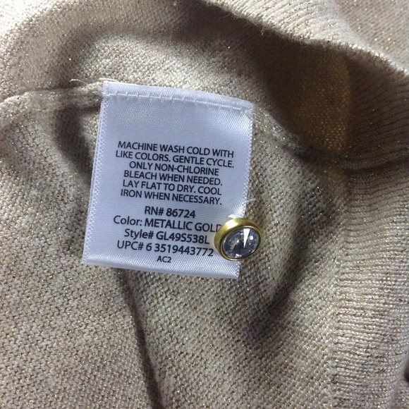 George Tan & Gold 3/4 Sleeve Cardigan - Picture 6 of 6